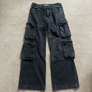 PAcsun Lowrise Baggy Cargos size 25 excellent